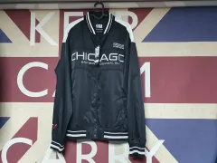 NBA エンビエイ シカゴ・ブルズ アウター ジャケット L 100 XL 105 サイズ ブラック