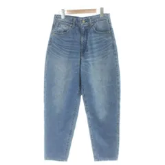 アーバンリサーチ サニーレーベル URBAN RESEARCH Sonny Label デニム ジーンズ 34 青 ブルー 無地 ハイウエスト テーパードシルエット LA44-24T901 /AP