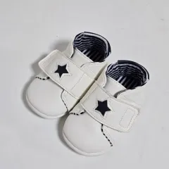 ブルードッグ 白 星 ウォーキングシューズ 115 ㅁ