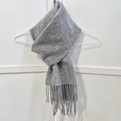 無印良品 ウール100 マフラー