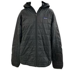 極美品 パタゴニア 2024年製 ナノパフフーディ プリマロフト BURR L