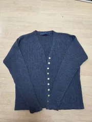 カレンスコット ケーブル編みニット カーディガン ネイビー SET