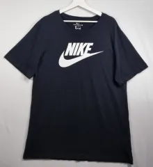 XL ） Nike(ナイキ） 黒 ビッグロゴ 半袖Tシャツ