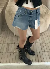 バーキン/コストセールス ロー ヴィンテージ デニムハーフパンツ S1 M1