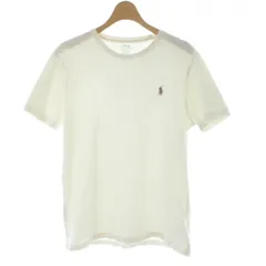 ポロ ラルフローレン POLO RALPH LAUREN Tシャツ M 白 ホワイト ラウンドネック 半袖 /AP