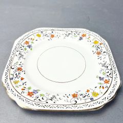 イギリス Shelley社製 クイーンアン ケーキプレートビンテージ 希少品
