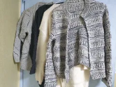 ニットカーディガン6着全部
