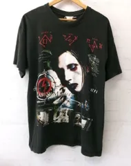 【中古】ﾏﾘﾘﾝﾏﾝｿﾝ ｳﾞｨﾝﾃｰｼﾞTｼｬﾂ ﾌﾞﾗｯｸ ｻｲｽﾞ表記無し 991882584