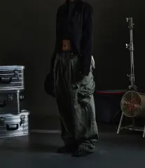 2 ディフレンティス ガレージ ポケット パンツ アッシュ カーキ