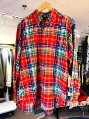 CHAPS Ralph Lauren シャツ チェック柄