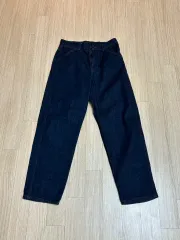 ユニクロ ネイビー デニム ズボン