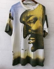 90s 当時物 大判アートプリントTシャツ ヴィンテージ オールド 