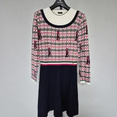 ベネトン 155号 長袖ニット ONE PIECE ドレス C-ONE-072