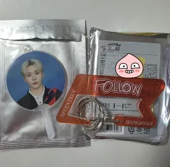 SEVENTEEN(セブンティーン・セブチ) スングァン(SEUNGKWAN) FOLLOW TO SEOUL カラビナ 25 CARAT LAND ケレン ミニうちわ 1 3
