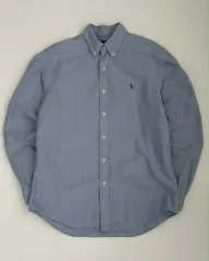 M ポロラルフローレン オックスフォード クラシックフィット デニム シャツ