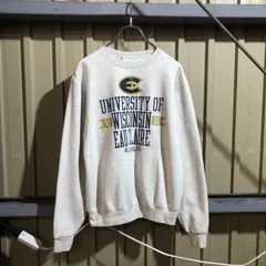 2322 Champion トレーナー ホワイト S チャンピオン スウェット 古着卸 アメリカ仕入