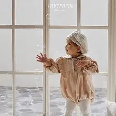 hybyebebe ハイバイベベ 韓国子供服 即納] Roti dress / Hibyebebe （gray M, L, XL _ si