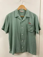 【中古品】CALEE キャリー CALEE SUPPLY CO.  サプライ コー 鷹 刺繍 RAYON S S SHIRT レーヨン 半袖 シャツ メンズ トップス 【142-250725-em-07-min】
