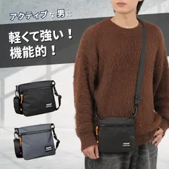 スマホショルダー スマホポーチ ポシェット バッグ 収納 携帯 斜め掛け ブラック グレー 撥水 メンズ おしゃれ