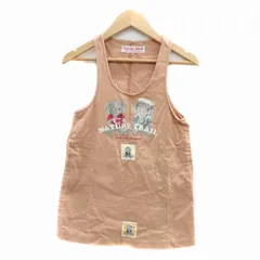 ベビーピンクハウス BABY PINK HOUSE ネイチャートレイル NATURE TRAIL ワンピース ジャンパースカート Uネック ひざ丈 プリント SS 90㎝ ピンク /HO39 女の子