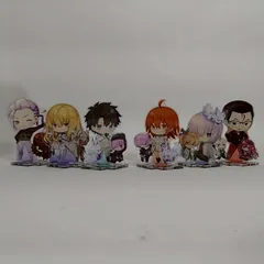 【5種類セット】『Fate/Grand Order』アクリルキーホルダー＆ アクリルスタンド　主人公（男、女）、マシュ・キリエライト、デイビット、カドック、オベロン