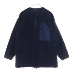 CANADA GOOSE (カナダグース) DEACON FLEECE JACKET ディーコン マルチポケット ノーカラー ジップアップ フリースジャケット ネイビー 7018Mのサムネイル