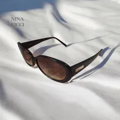 NINA RICCI ニナリッチ サングラス ブラウン レディース　茶色のサムネイル