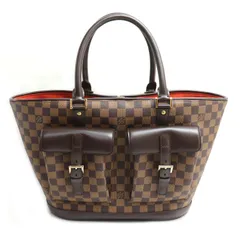 LOUIS VUITTON ルイ・ヴィトン マノスクGM ハンドバッグ ダミエ ブラウン N51120 FL0093 レディース 中古 美品