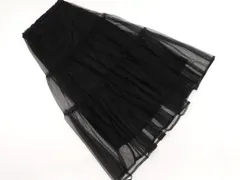 CLASSICAL ELF クラシカルエルフ チュール マキシ スカート sizeM/黒 ■◇ レディース