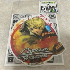B SIDE LABEL 스티커 CAPCOM 스트리트 파이터 켄