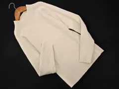 B:MING BEAMS ビームス リブ ボトルネック ニット セーター オフホワイト ■◇ レディース