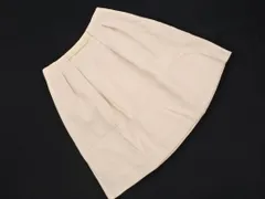 Feroux フェルゥ ツイード タック スカート size1/アイボリー ■◇ レディース