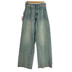 中古品 SeaRoomlynn ハイウエストLOOSEデニムトラウザー 24㌅ - メルカリ