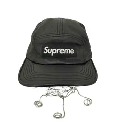 シュプリーム Supreme Leather Camp Cap メンズ 表記無 