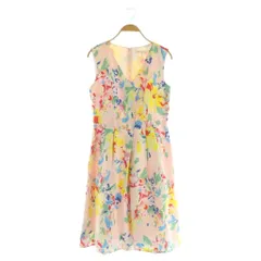 チェスティ Chesty ワンピース ロング ノースリーブ 1 ピンク 総柄 /MY ■OS ■OS