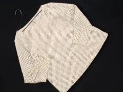 OPAQUE オペーク 総柄 ブラウス シャツ size40/アイボリーｘ黒 ■◇ レディースのサムネイル
