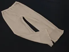 LOWRYS FARM ローリーズファーム シフォン プリーツ イージー パンツ sizeF/ライトベージュ ■◇ レディース