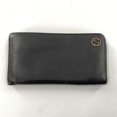 極美品 ...to® GRAN_zip L字ファスナー 長財布 ゴートレザー 黒 - メルカリ