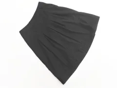 COMME CA MODELS コムサモデルズ Aライン 台形 スカート sizeM/黒 ■◇ レディース