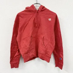 古着 used　Champion　チャンピオン　リバースウィーブ　スウェットパーカー/フーディー　赤　レッド　Sサイズ