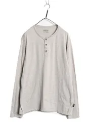 【お得なクーポン配布中!】 パタゴニア ヘンリーネック 長袖 Tシャツ メンズ L / 古着 20年製 ロンT オーガニック コットン カットソー インナー ロングスリーブ 無地