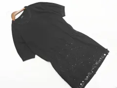 MELROSE メルローズ スパンコール Iライン ワンピース 黒 ■◇ レディースのサムネイル