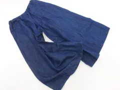 JOURNAL STANDARD ジャーナルスタンダード リネン混 ワイド デニムパンツ 青 ■◇ レディース