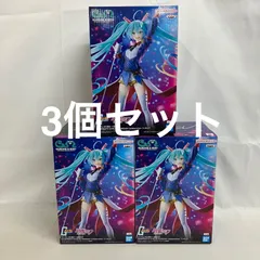 未開封 初音ミク ガンダム45周年×初音ミク BPEV GUNDAM Collaboration フィギュア 3個セット SF3C18 c107