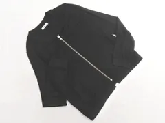 NEWYORKER ニューヨーカー ノーカラー ジャケット sizeL/黒 ■◇ レディースのサムネイル