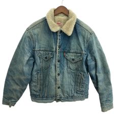 最終値下げ Levi's 70608 アメリカ製 ボアジャケット 古着 濃紺 - メルカリ