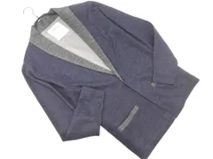 ESTNATION エストネーション リネン混 ジャケット sizeS/紺 ■◇ メンズのサムネイル