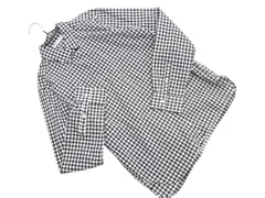 新品 MACPHEE マカフィー トゥモローランド THOMAS MASON ギンガムチェック ブラウス シャツ size40/黒ｘ白 ■◇ レディース