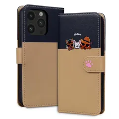 【在庫処分】iPhone 15 Pro Max ケース 手帳型 人気 お洒落 iPhone 15 Pro Max 手帳型 ケース カバー 上質PUレザー 耐衝撃 アイフォン 15 プロ マックス 用 ケース 手帳型 かわいい子猫犬柄 iPhone15 ProM