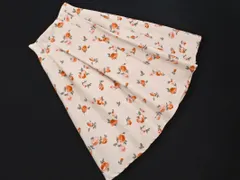 dazzlin ダズリン 花柄 スカート sizeS/アイボリーｘオレンジ ■◇ レディース